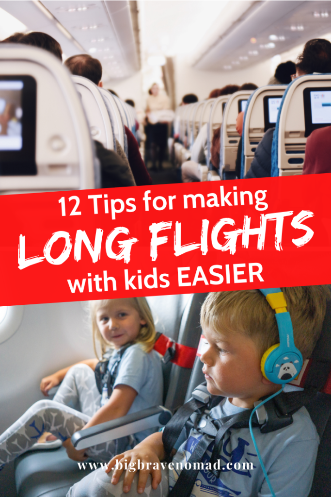 Tips for Making Long Flights Comfortable for Kids