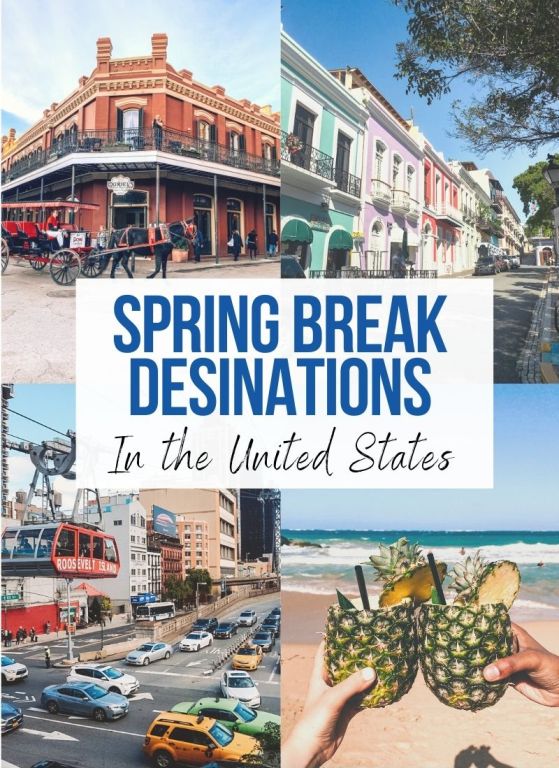 Top Spring Break Destinations near me